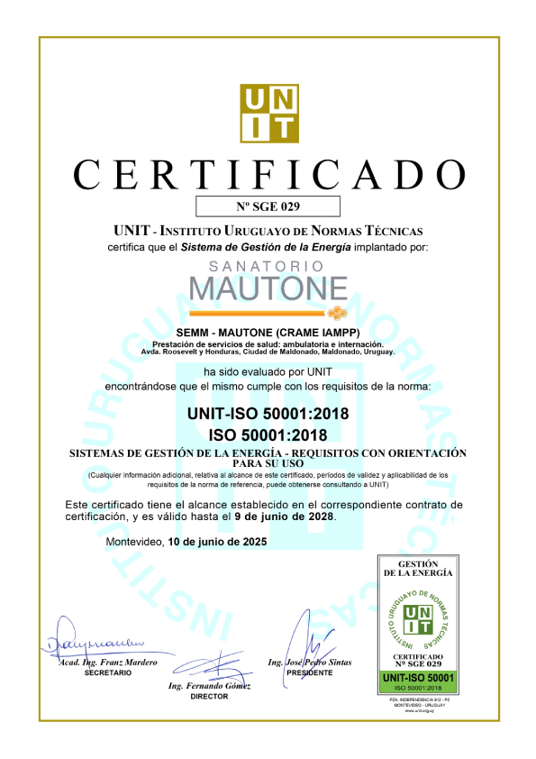 Hito Certificado Unit 2025